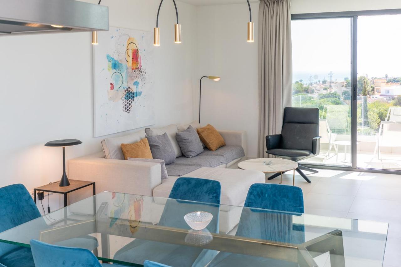 ラ・カラ・デ・ミハス2Br Luxury - Santa Barbara Heights, Good Wifi & Acアパートメント エクステリア 写真